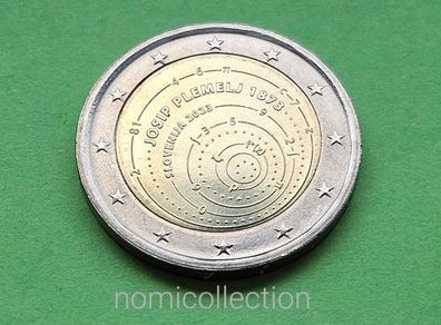 Slovenia 2023 year Uncirculated 2 Euro coin.
