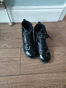 Next girls black boots