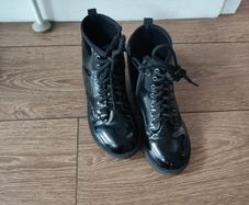 Next girls black boots