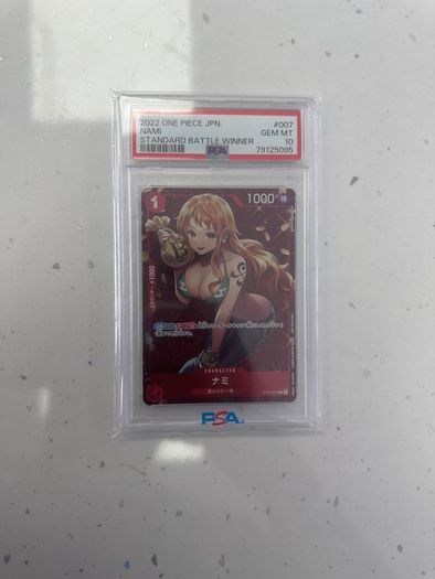 One Piece ST01-007 Nami PSA10 Japanese