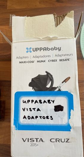 uppa baby vista adapters