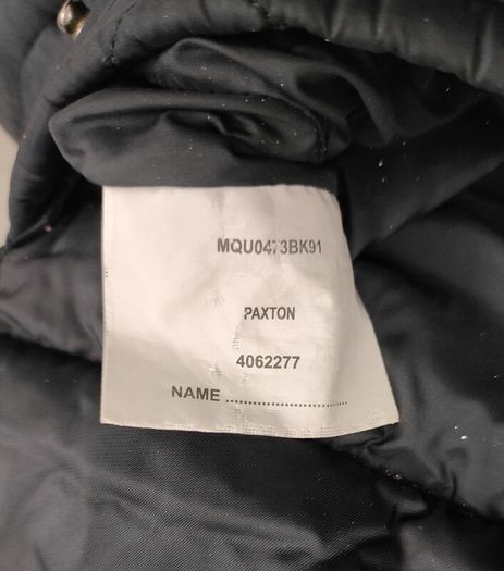 Barbour International Paxton Quilted Biker Jacket Mens Medium