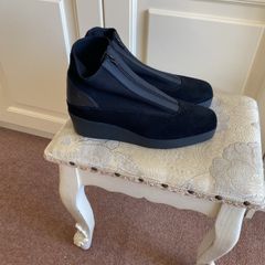 Unisa size 41 black fabric ankle boot - worn once