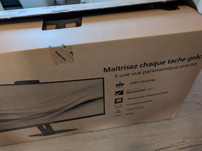 PHILIPS 346P1CRH - 34 Inch QGHD Curved ultrawide Monitor