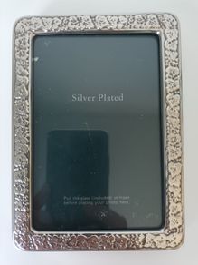 Vintage Photo Frame - Silver Plated