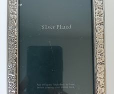 Vintage Photo Frame - Silver Plated