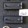 US army ,subdued 1st Lieutenants bars , rank insignia ,,,,(140) Image 2