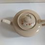 Charming Carrig Ware Cream-Earthenware Clay Teapot with An Autumnal Mixed Floral Motif - Pattern Number 1180, Circa 1930 -1950 Image 6
