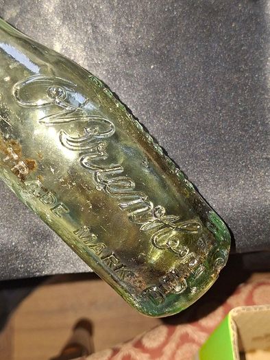 Antique Bottles with Embossed Names, Dublin etc. PRICE IS FOR 1 ONLY.