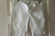 Bershka white shorts