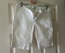 Bershka white shorts