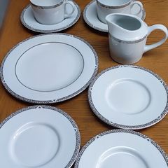 Vintage Royal Doulton Platinum Porcelain