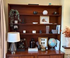 Cupboard with shelves