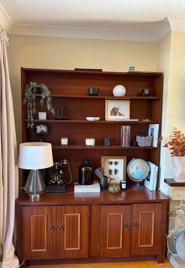 Cupboard with shelves
