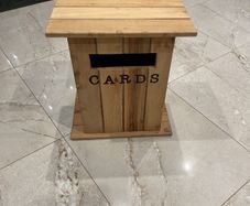 wedding card box
