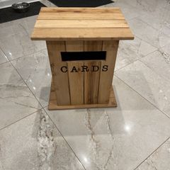 wedding card box