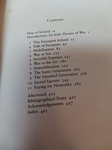 Clair Wills/ That Neutral Island /A Cultural History of Ireland During The Second World War / 2007