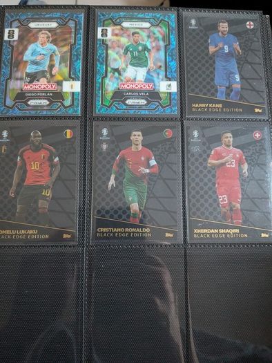 Football Parallels Black Edge Signature Limited Editions Chrome X 100 Club & Others