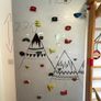 Kids Indoor Climbing Wall - 2 Large Panels With Climbing Holds Image 3