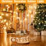 Outdoor Festoon Lights Mains Powered 5.5M/18FT, Waterproof LED String Lights with 11 G40 Plastic Bulbs, Connectable Warm Light Patio String Lights for Garden, Porch, Christmas Party (FREE POSTAGE) Image 3