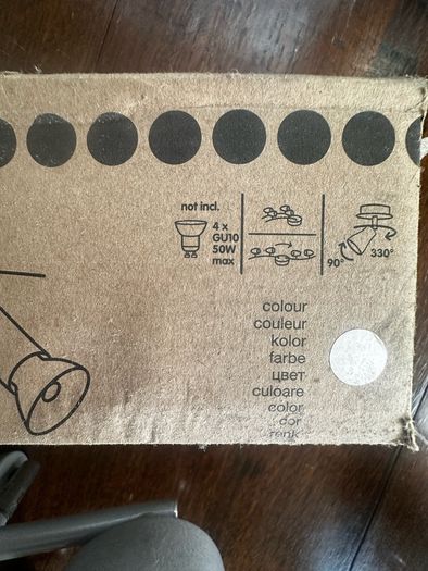 IKEA Adjustable Track Spotlight System