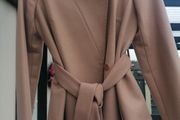 Ted Baker Classic Camel belted wool jacket UK12