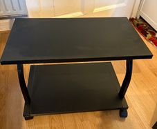 Small table on wheels