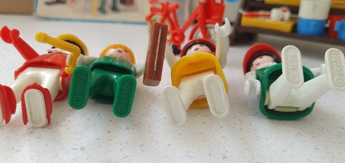 Vintage 1974 Playmobil Market Stall Set