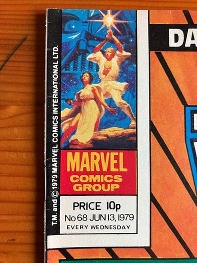 Comic: 'Star Wars Weekly' no. 68 / 1979