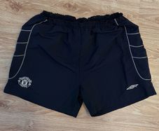 Manchester United Away Shorts Umbro 1999 2000 Season. Treble Winners