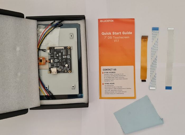 Touch Screen 7", DSI, Display - RPi etc