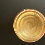 Vintage Amber Carnival Glass  Vase PRICE DROP Image 8