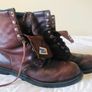 Work America Vintage Leather Boots Image 6