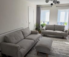 3 pc set fabric sofa