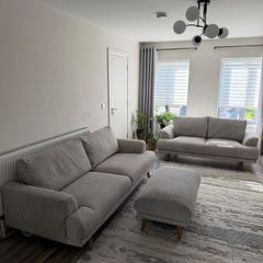 3 pc set fabric sofa