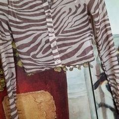 Bershka Mesh Crop Shirt Size S - January Clearance