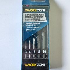 Glass Drill Bit Set