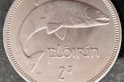 Ireland 1963 Mint Unc Florin (2s) Coin