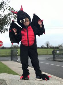 Halloween dragon costume