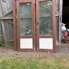 Set of wooden Double doors