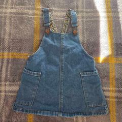 12-18m, Zara Denim Toddler Pinafore