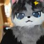 Fursuit Long Fur Husky Fox Mascot Head Party Halloween (Head + Claws) Image 2
