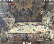 3,2,1 brocade 3 piece suite Grandmillenial/ Cottagecore