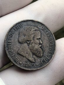 20 Reis 1869 Brazil