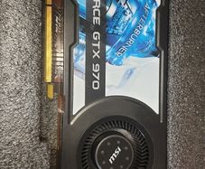 Msi Nvidia Geforce Gtx 970 4gb 4gd5 Oc Graphics Card Blower Style Afterburner