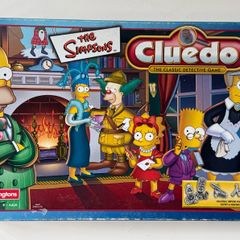 Vintage Simpsons Cluedo 2001 Complete