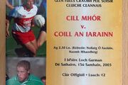 2003 Killinierin v Kilmore - GAA Wexford Junior Football Championship Final Programme