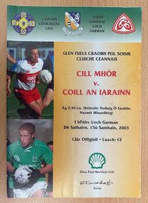 2003 Killinierin v Kilmore - GAA Wexford Junior Football Championship Final Programme