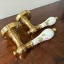 Vintage Porcelain Rose Door Handles Image 6