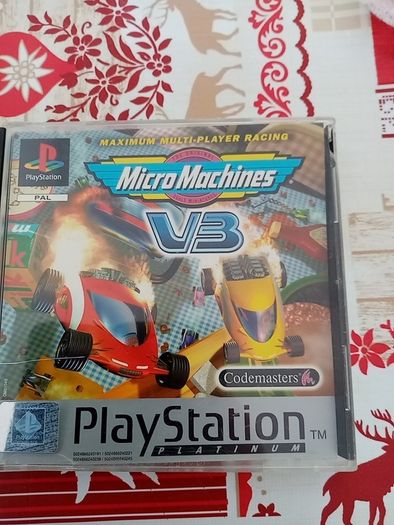 Micro Machines V3 - PlayStation 1 Ps1 Games - Original